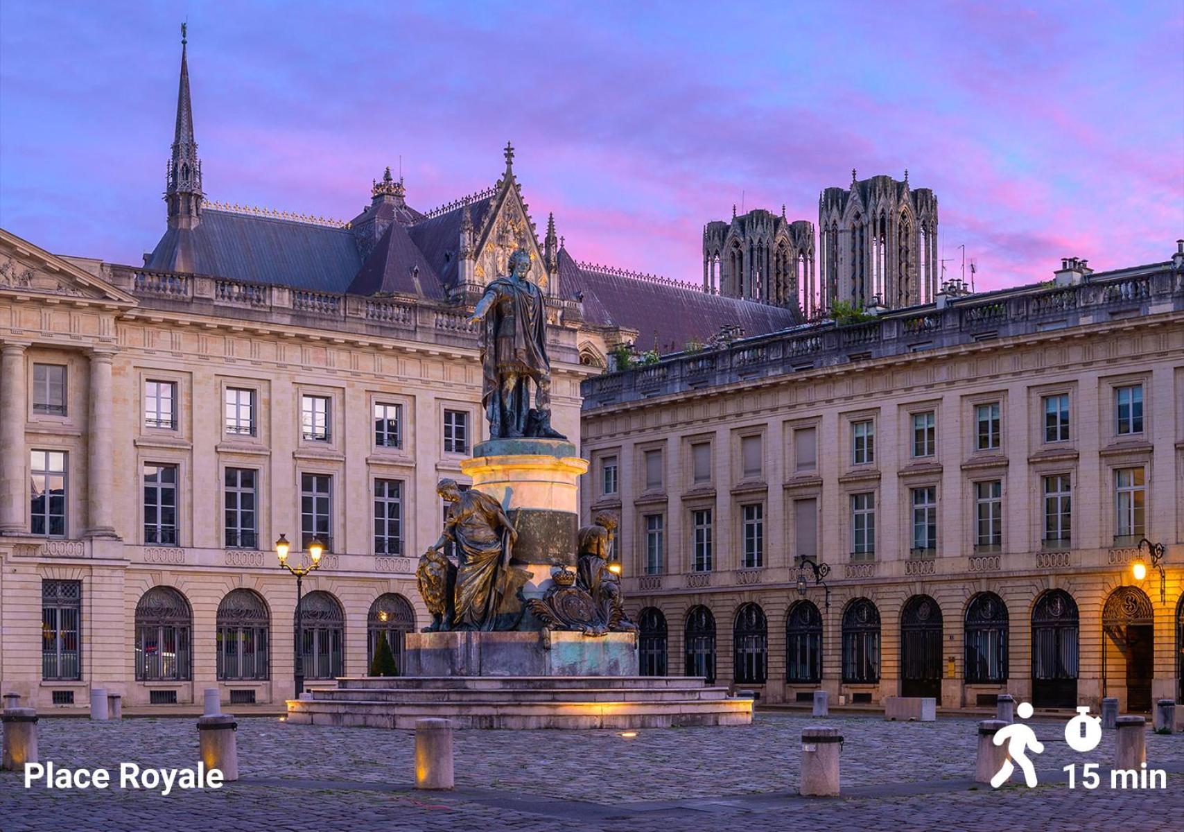 Ferienwohnung Le Petit Barbusse, Proche Centre Avec Netflix Reims Exterior foto
